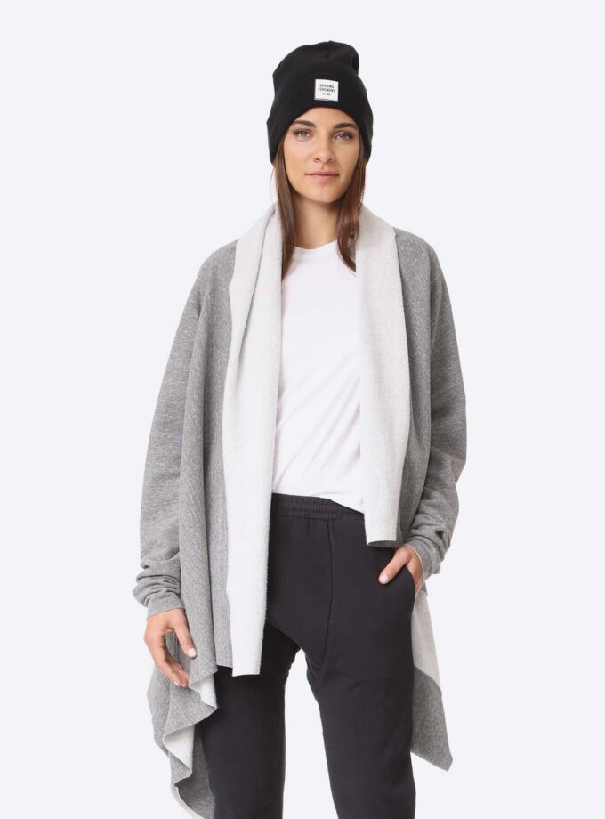 Long Sleeve Wrap Cardigan