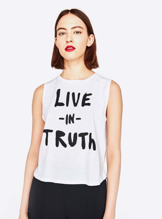 Text Printed T-Shirt