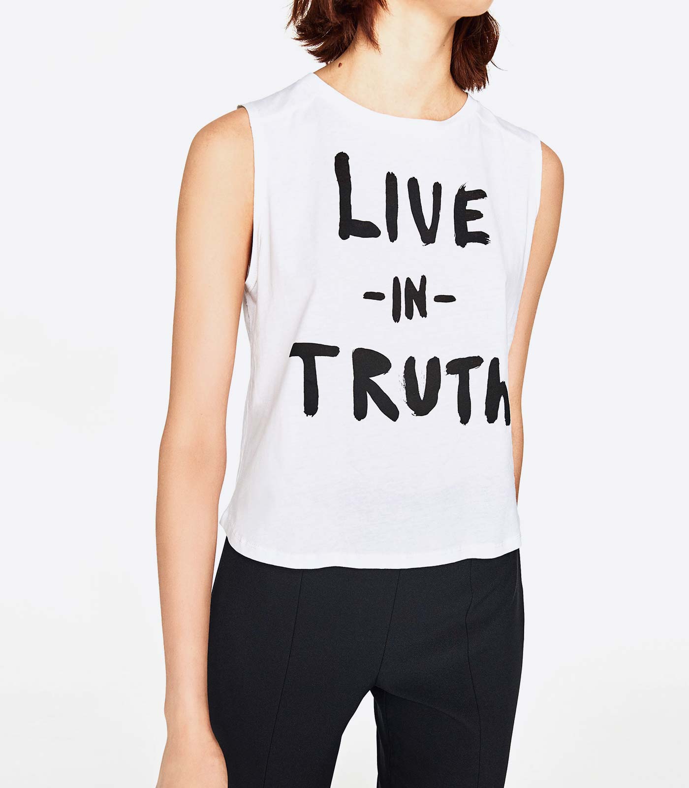 Text Printed T-Shirt - Image 3