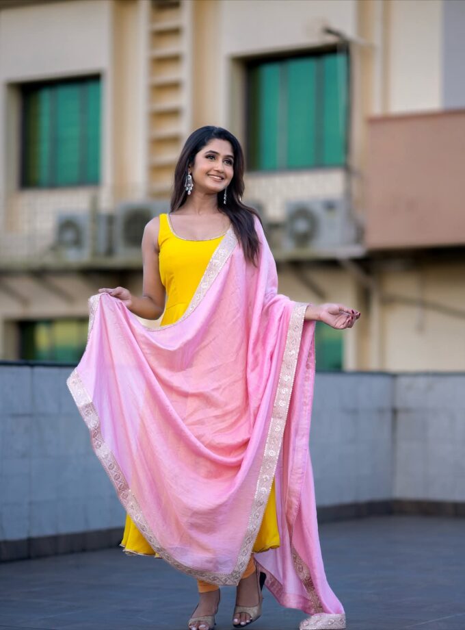 Handcrafted Moti & Kardana Embroidered Anarkali Dress – Premium Party & Wedding Wear by Aneeqas